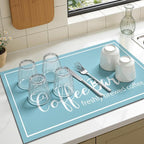 Findosom Dish Drying Mat, Cuttable Drying Mat - Image 5