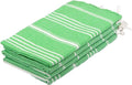 Clotho Decorative Kitchen Towels and Dishcloths Set of 4 |100% Cotton 18 x 40 by Clotho