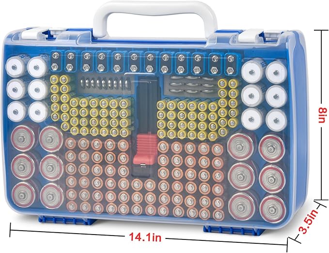 Battery Organizer Storage Holder Case - Image 5