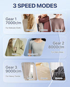Lint Remover Rechargeable Fabric Shaver : 3-Speeds Sweater Shaver - Image 4