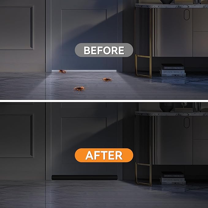Under Door Draft Stopper, Under Door Blocker Size of Adjustable Size from 30" - Image 4