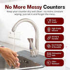 ODRAGO Silicone Kitchen Sink Splash Guard - Image 4