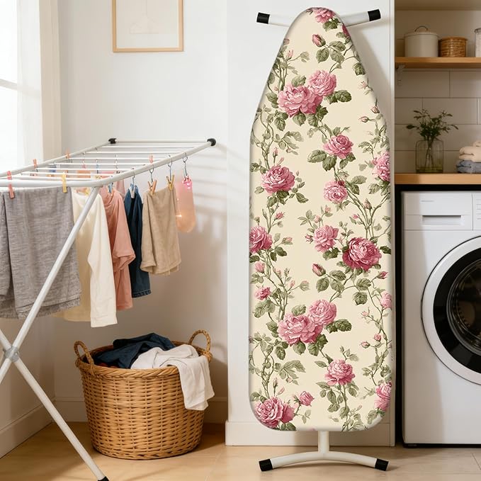 Nuxovilar Ironing Board Cover Needle Cotton 15x54 Inches | Ironing Board Cover - Image 2