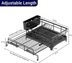 Large Dish Drying Rack, Dish Rack, Dishware Drying, Over Sink & Countertop - Image 9