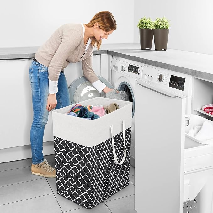 StorageRight Laundry Basket Hamper Large Collapsible Laundry Hamper - Image 6