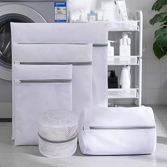 Oversized Honeycomb Mesh Laundry Bags, 2 Pack 35x43.3 inch Heavy Duty Delicate - Image 6