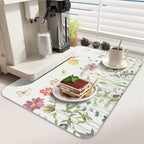 Dish Drying Mat for Kitchen Counter 2 Pack - Image 3