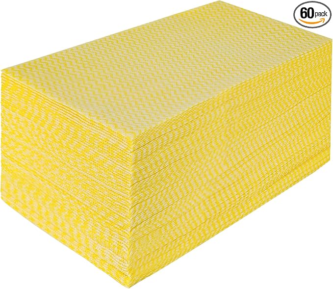 JEBBLAS Cleaning Towels, Dish Towels and Dish Cloths, Dry Quickly, 60 by JEBBLAS