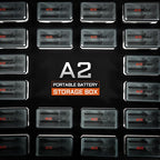 ACEBEAM A2 Portable Battery Storage Box, Battery Charger, Battery Storage - Image 2