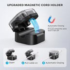 AhaStyle Magnetic Cable Organizer 6 Pack Cord Cable Holders Clips Strong - Image 2