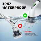 Electric Spin Scrubber, Powerful 2-Speed Cleaning Brush, IPX7 Waterproof - Image 6