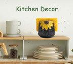 Sunflower Sponge Holder for Kitchen Sink Dish Sponges Holder Fall Autumn Theme - Image 3