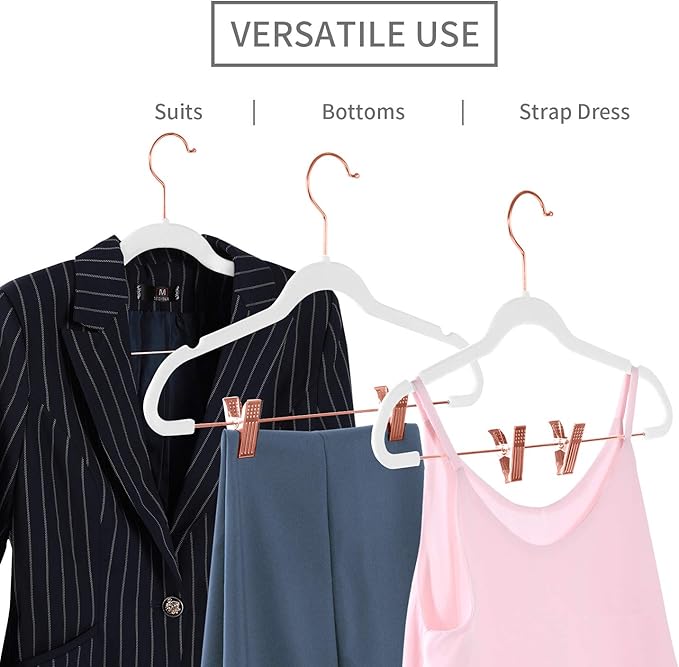 MIZGI Premium Velvet Pants Hangers - Image 4
