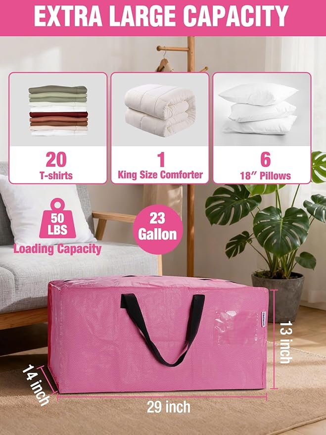 WORKPRO 1 Pack Extra Large Moving Bags - Image 3