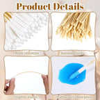 Long Cotton Swab for Dogs Ears, Wound Care, Tear Stain Removal - Image 3