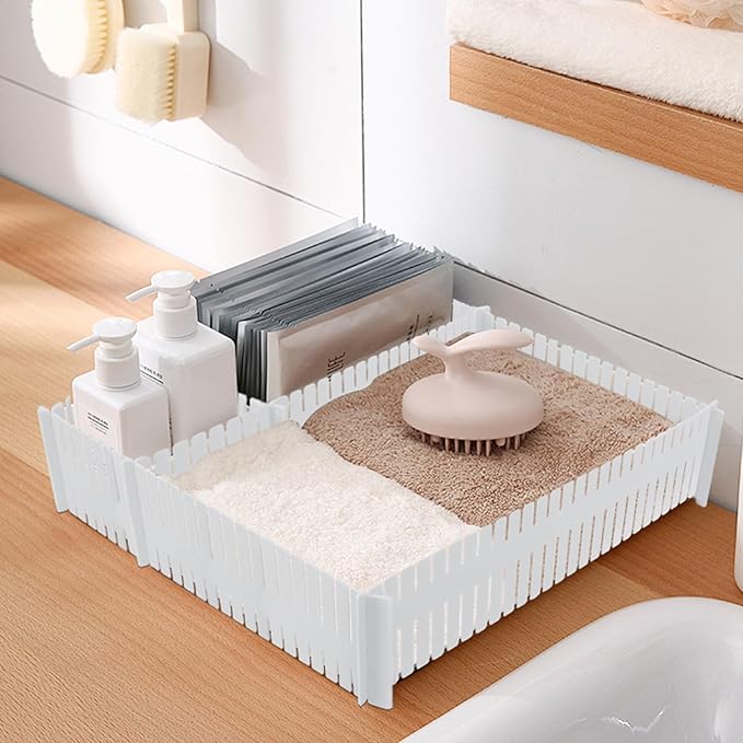 100 PCS Premium DIY Drawer Dividers, Adjustable Drawer Organizers - Image 6