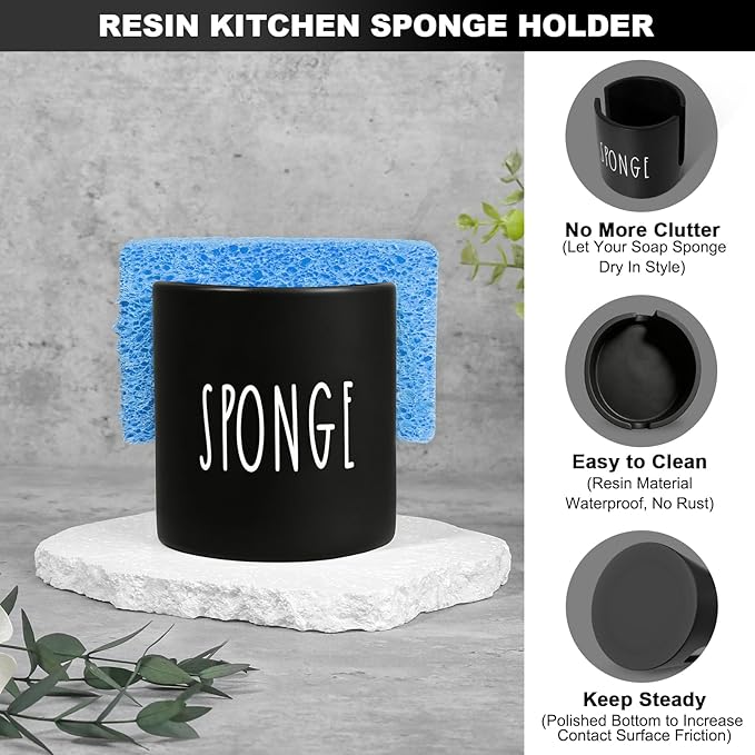 Dish Soap Dispenser for Kitchen, Glass Dish Soap Dispenser - Image 5