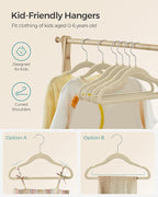 SONGMICS Baby Kids Hangers 50 Pack - Image 5