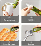 3-in-1 Cup Lid Cleaning Brush-Multifunctional Bottle Gap Cleaner Tool - Image 5