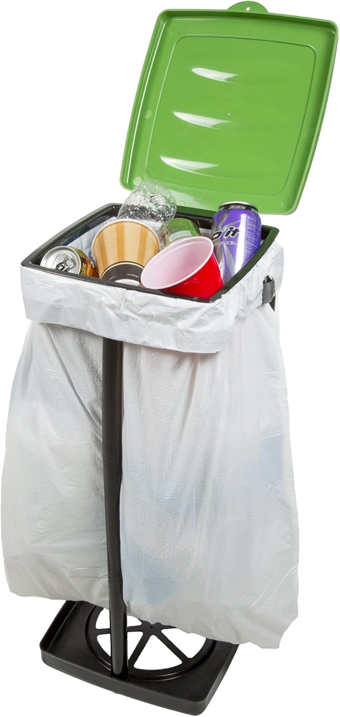 Portable Trash Bag Holder – Collapsible 13-Gallon Garbage Bin - Image 5