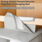 HomeBeyond 10-Shelf Hanging Closet Organizer, and Accessories, Space-Saving - Image 4