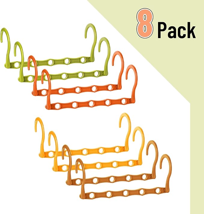 Mr. Pen- Space Saving Hangers for Clothes, Autumn Colors, Plastic Multi Clothes - Image 2