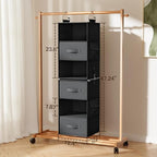 Pipishell 6-Shelf Hanging Closet Organizer - Image 2