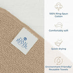 DAN RIVER 100% Cotton Washcloths 20 Pack Premium Quality Face and Body Cloth - Image 3