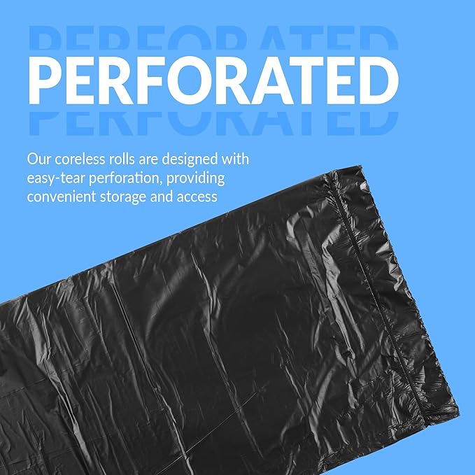 Reli. SuperValue 40-45 Gallon Trash Bags | 125 Count | Made in USA | Heavy Duty - Image 4