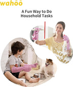 wahoo Skin-Friendly Cleaning Gloves, Reusable Dishwashing Gloves - Image 6