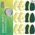 Dishwand Refills Sponges Heads by HELIME