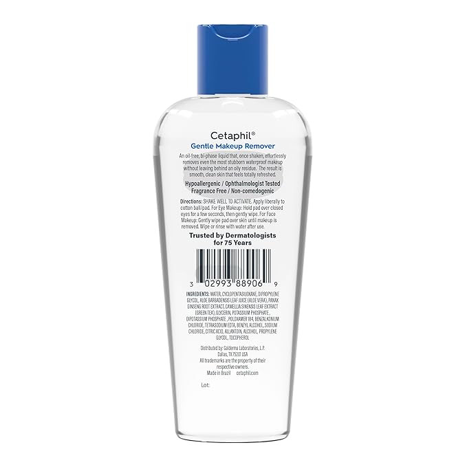 Cetaphil Gentle Waterproof Makeup Remover, Oil-Free Formula Suitable - Image 9