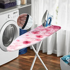 Nuxovilar Pink Watercolor Flowers Ironing Board Cover, This Cover Fits Most - Image 6