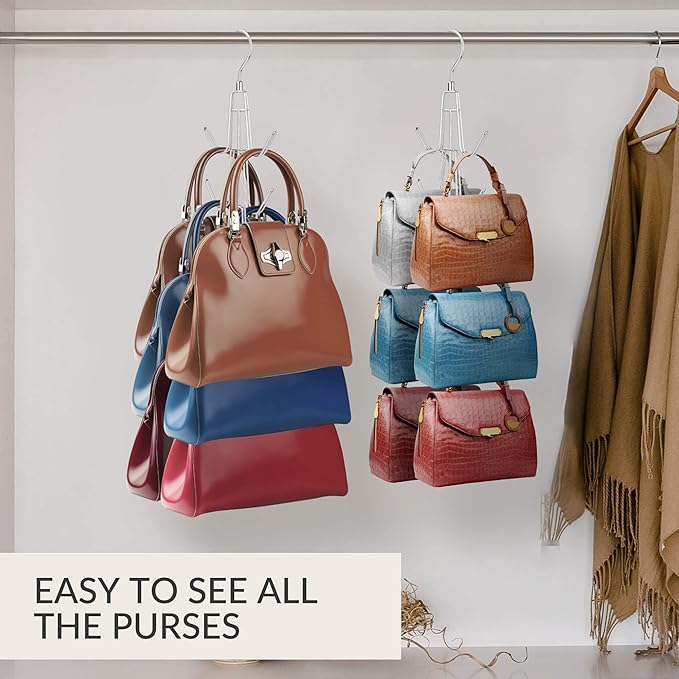 ZEDODIER Purse Hanger Organizer - Image 5