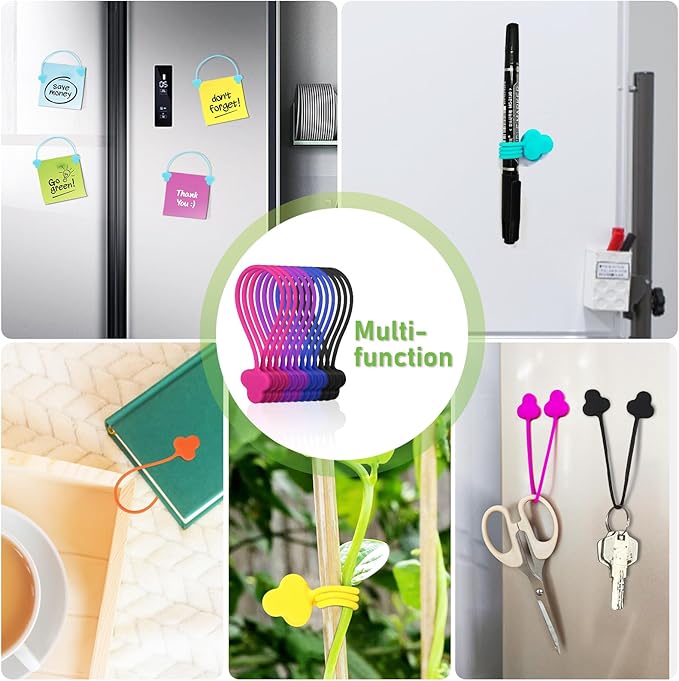 Reusable Magnetic Cable Organizer Twist Ties - Image 6
