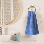 2 Pcs Nautical Hand Towels for Bathroom Navy Blue Nautical Beach Bathroom Hand - Image 5