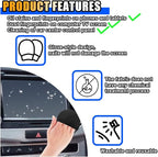 Round Car Touch Screen Cleaner Cloth, Microfiber Cleaning Pad Car Cleaning Wipes - Image 6
