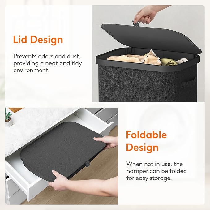 Lifewit 85L Large Laundry Basket - Image 6
