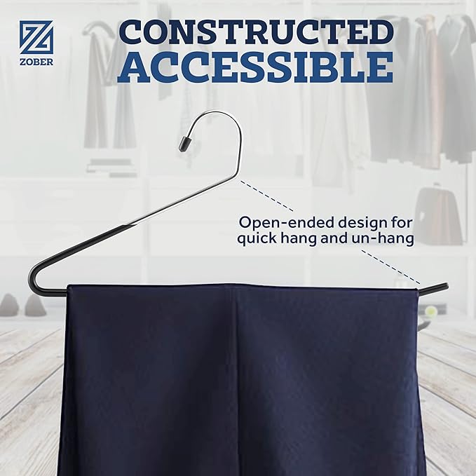 Zober Non-Slip Pants Hangers - Image 7