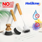 Holikme 6 Pack Dish Brush Scouring Pad Set - Image 5