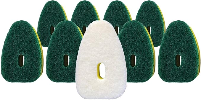 Smilyeez Green Heavy Duty Scrubbing Sponge Refill by Smilyeez