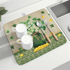 St Patricks Day Dish Drying Mat - Image 8