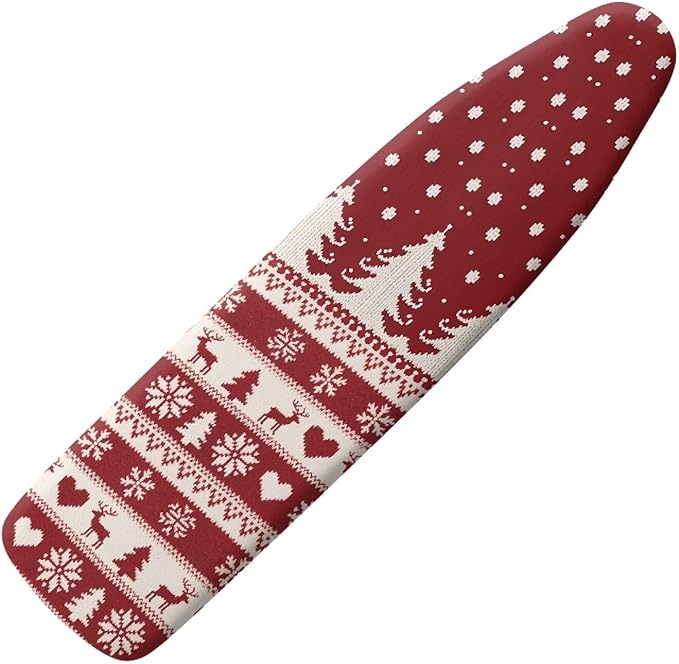 Christmas Tree Elk Ironing Board Covers Ironing Board Protector Fits Standard by Darisoco