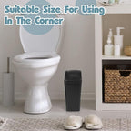 Hoolerry 2 Pcs 3 Gallon/12 Liter Small Trash Can Plastic Kitchen Garbage - Image 4