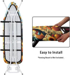 Farm Rooster Ironing Board Cover, Resist Scorching and Staining, 15x54 Heavy - Image 4