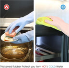 COOLJOB 2 Pairs Thickened Rubber Gloves - Image 4