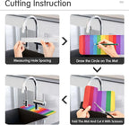 Kitchen Sink Splash Guard 2 PCS 30 Inch Sink Faucet Mat Splash Guard - Image 4