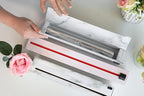 ChicWrap Carrara Marble Refillable Foil Dispenser - Image 5
