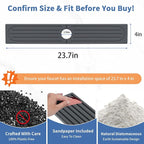 Faucet Mat for Kitchen Sink, Water Absorbent Kitchen Faucet Mat, Durable Sink - Image 3