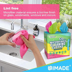 Microfiber Cleaning Cloth, 120 Pack Reusable Paper Towels Microfiber Towels - Image 4
